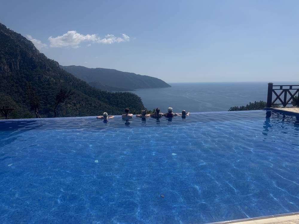 Infinity pool at Kaya Amari